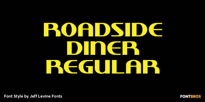 Roadside Diner Regular Poster