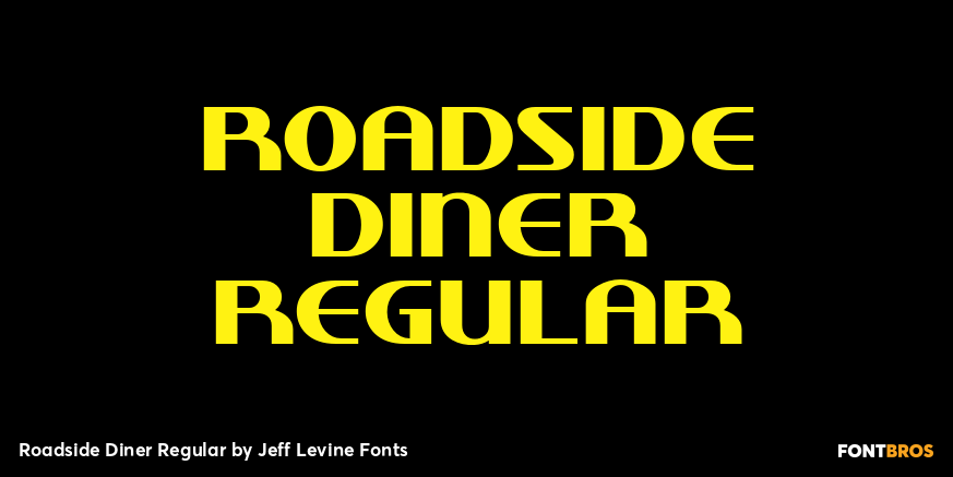 Roadside Diner Regular Poster