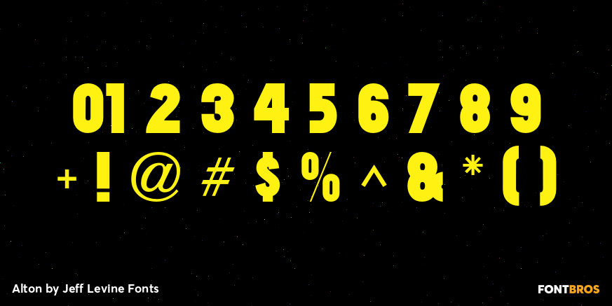 Alton Font Poster #4