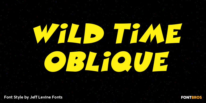 Wild Time Oblique Poster