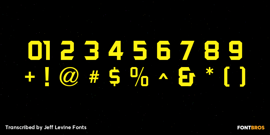 Transcribed Font Poster #4