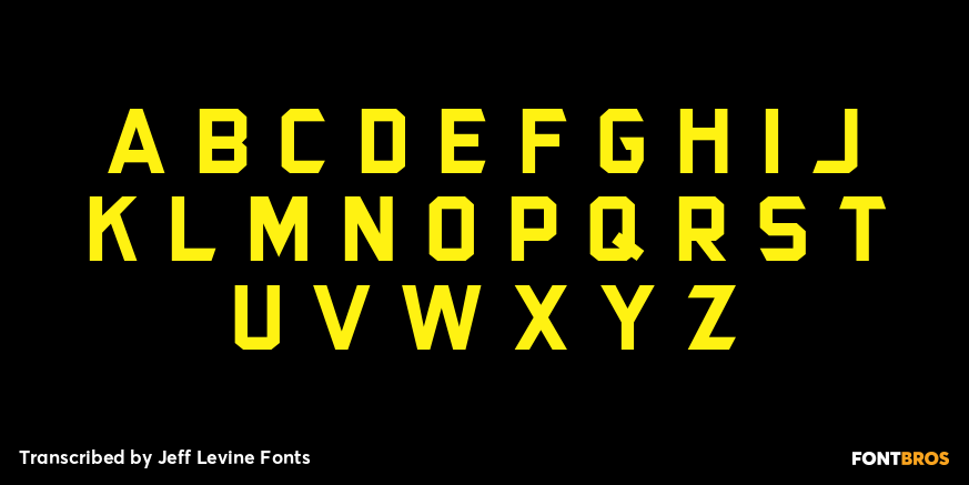 Transcribed Font Poster #2