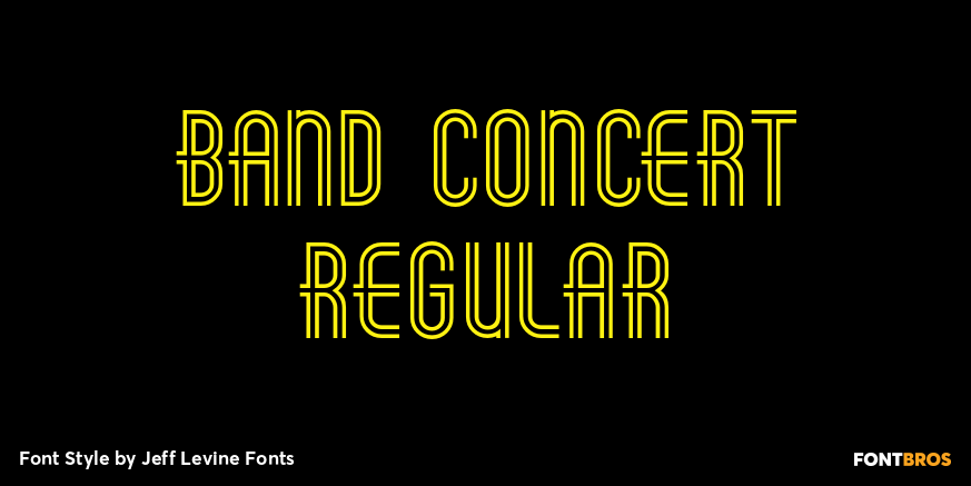 Band Concert Regular Poster