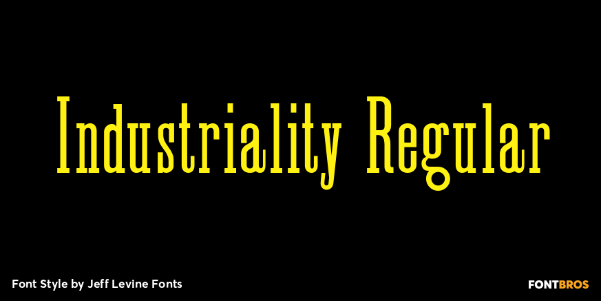 Industriality Regular Poster
