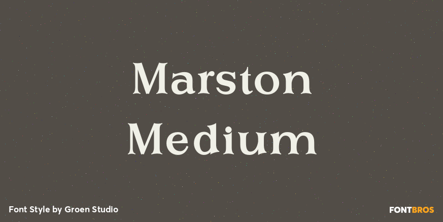 Marston Medium Poster