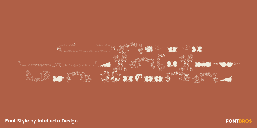 Naive Ornaments Two Regular Poster