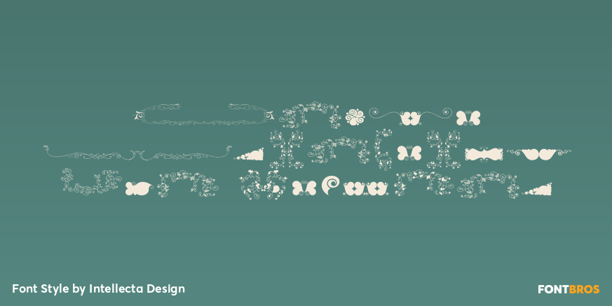 Naive Ornaments Two Regular Poster