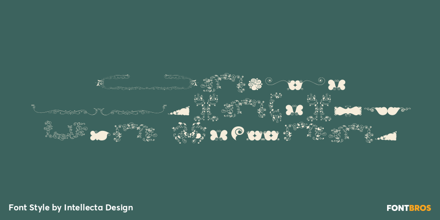 Naive Ornaments Two Regular Poster