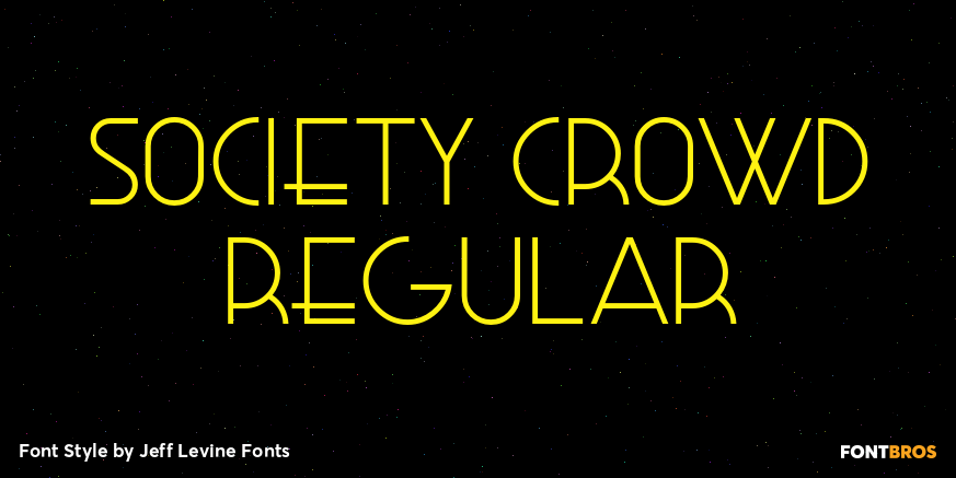 Society Crowd Regular Poster