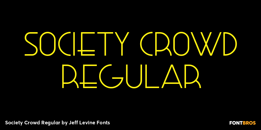 Society Crowd Regular Poster