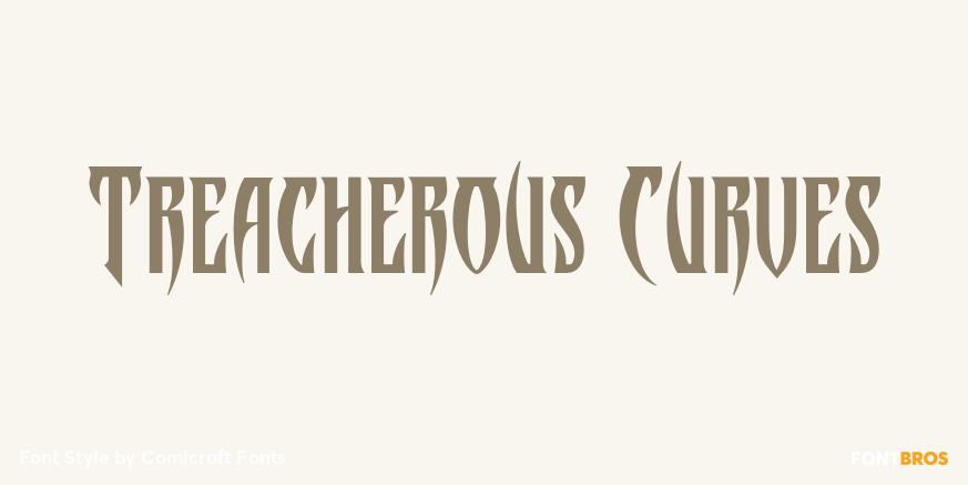 Treacherous Curves Poster
