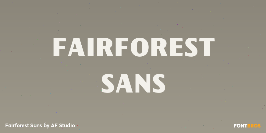 Fairforest Sans Poster