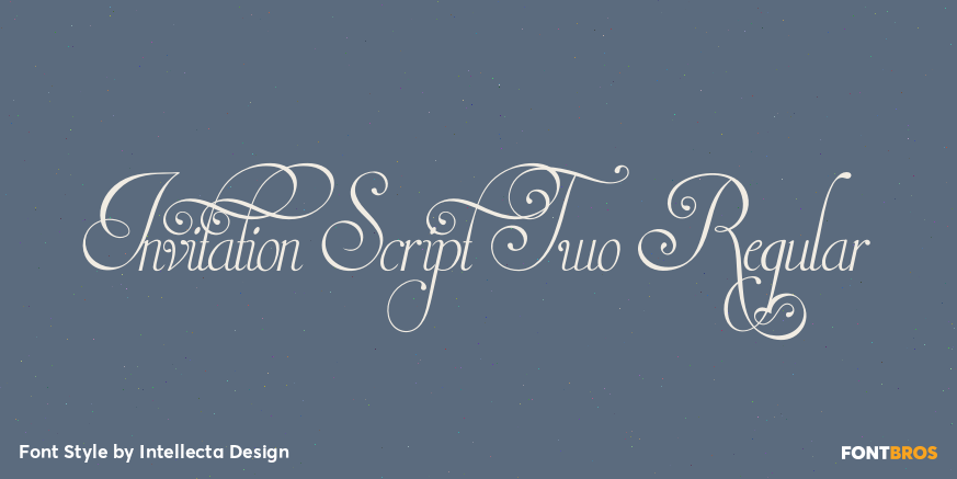 Invitation Script Two Regular Poster