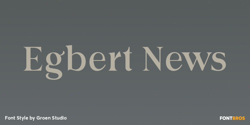 Egbert News Poster