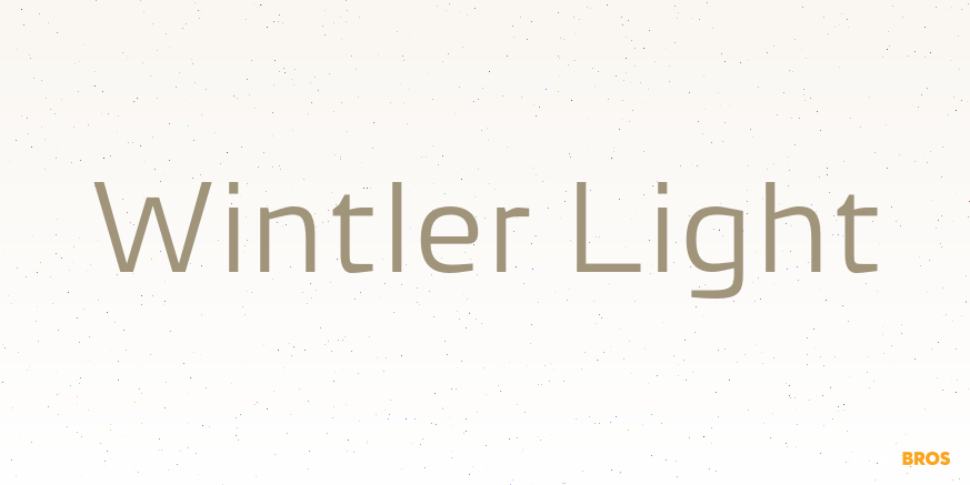 Wintler Light Poster