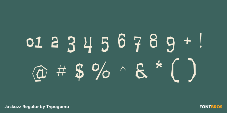 Jackazz Regular Font Poster #4