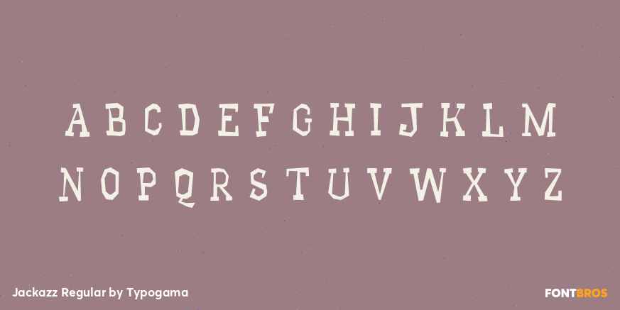 Jackazz Regular Font Poster #2