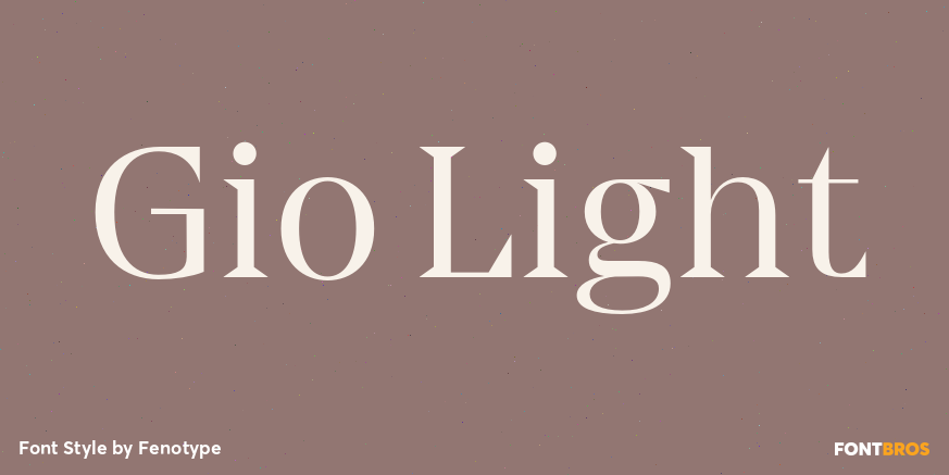 Gio Light Poster