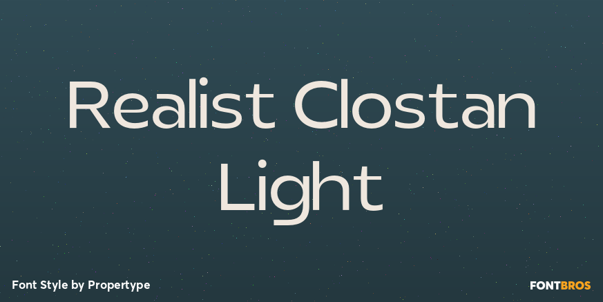 Realist Clostan Light Poster