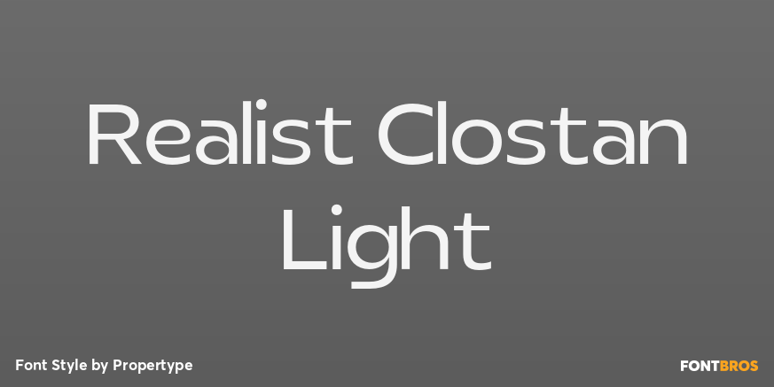 Realist Clostan Light Poster