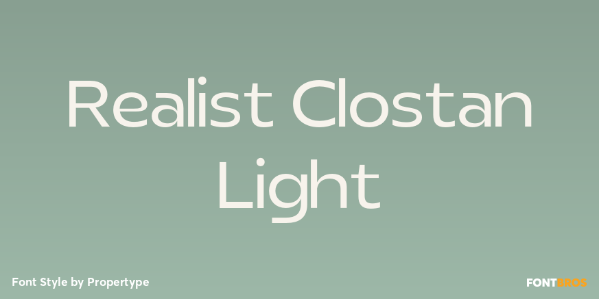 Realist Clostan Light Poster