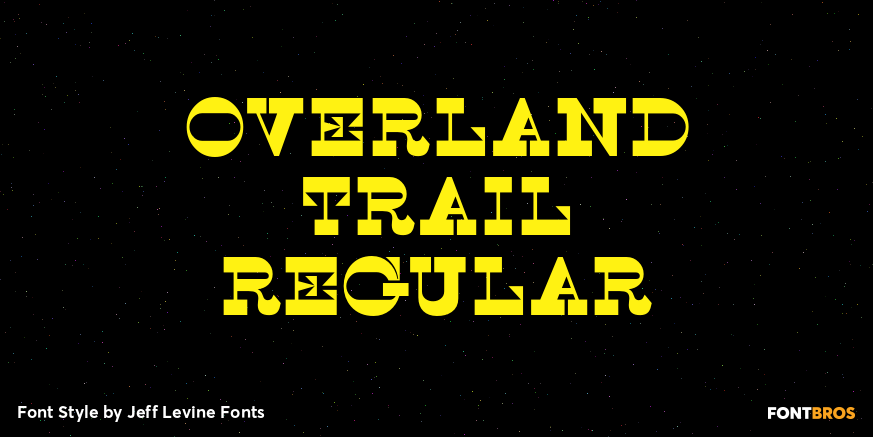 Overland Trail Regular Poster