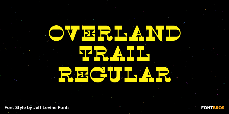 Overland Trail Regular Poster