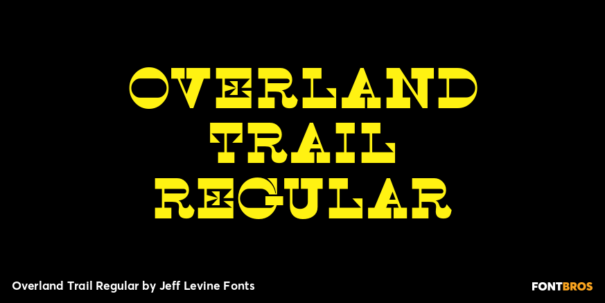 Overland Trail Regular Poster
