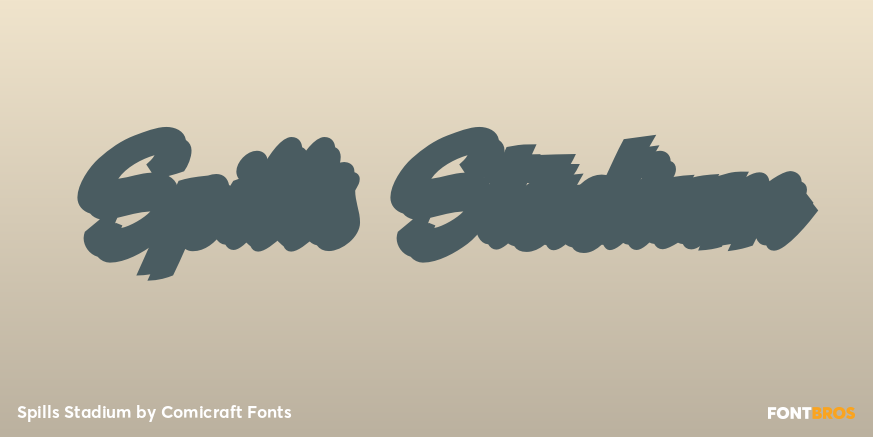 Spills Stadium Poster