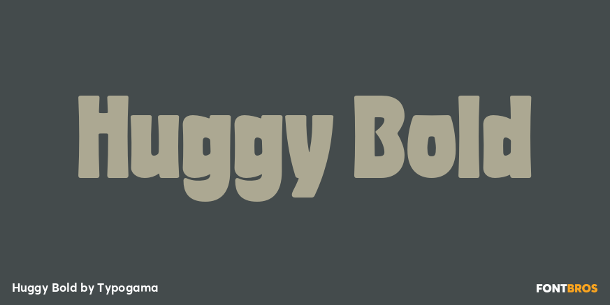 Huggy Bold Poster