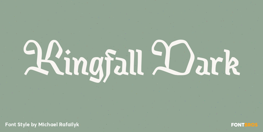 Kingfall Dark Poster