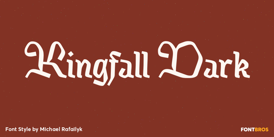 Kingfall Dark Poster