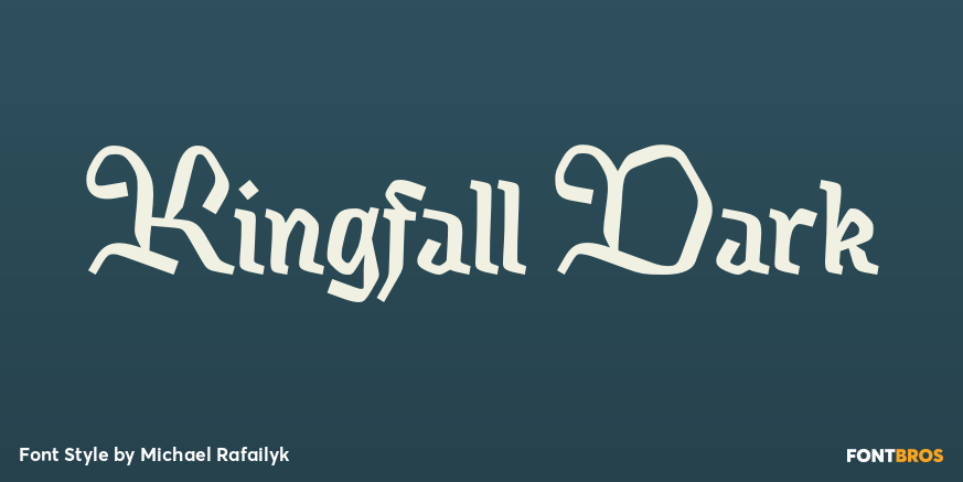 Kingfall Dark Poster