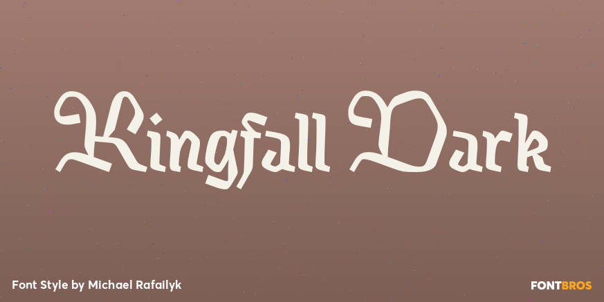 Kingfall Dark Poster