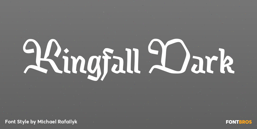 Kingfall Dark Poster