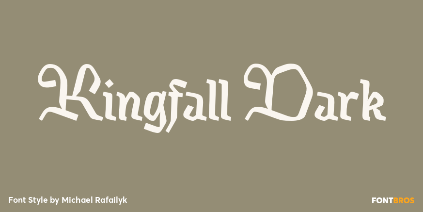Kingfall Dark Poster