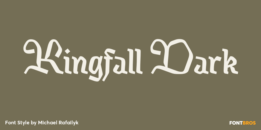 Kingfall Dark Poster