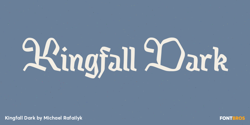 Kingfall Dark Poster
