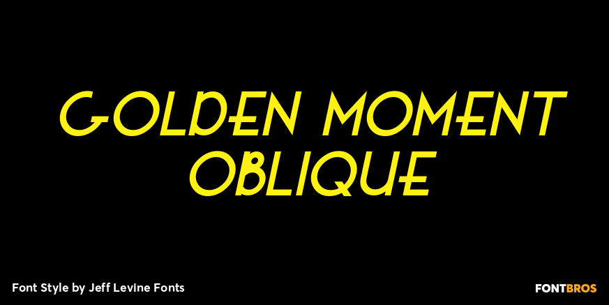 Golden Moment Oblique Poster