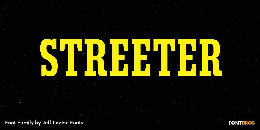 Streeter Font Poster #1
