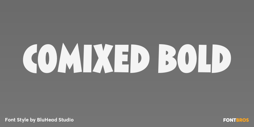 Comixed Bold Poster