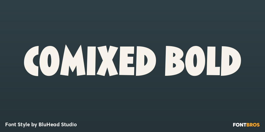 Comixed Bold Poster