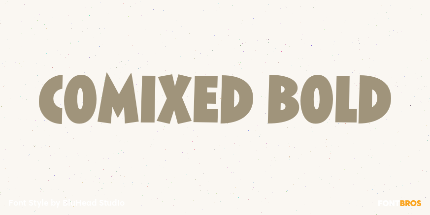 Comixed Bold Poster