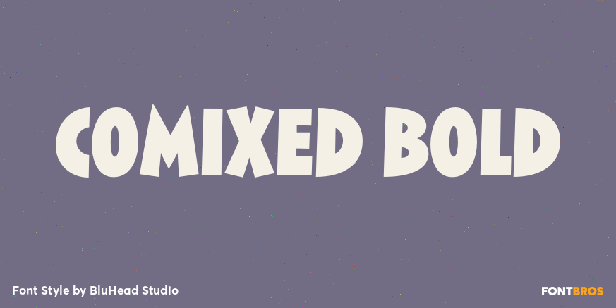 Comixed Bold Poster