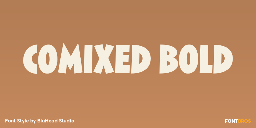Comixed Bold Poster