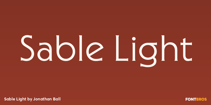 Sable Light Poster