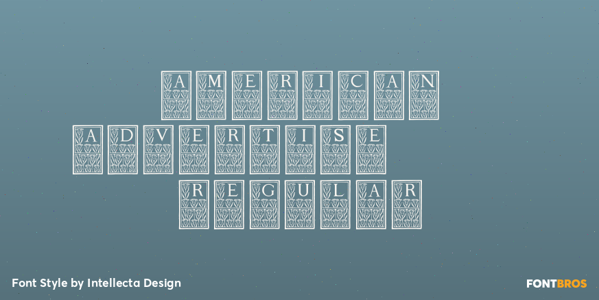 American Advertise 003 Regular Poster