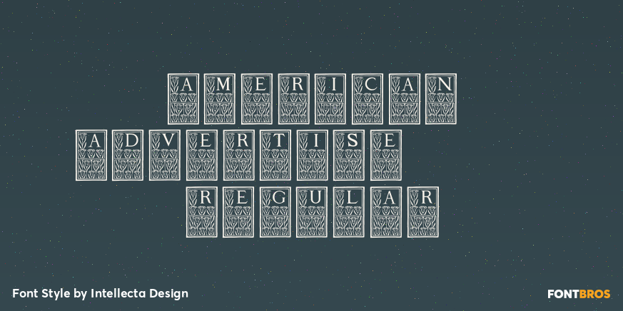 American Advertise 003 Regular Poster