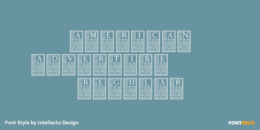 American Advertise 003 Regular Poster