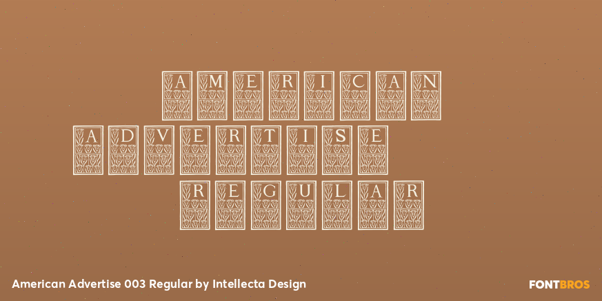 American Advertise 003 Regular Poster